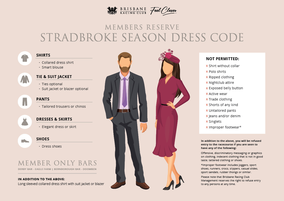 Members Reserve Dress Code_Stradbroke Season 2024_Thumbnail