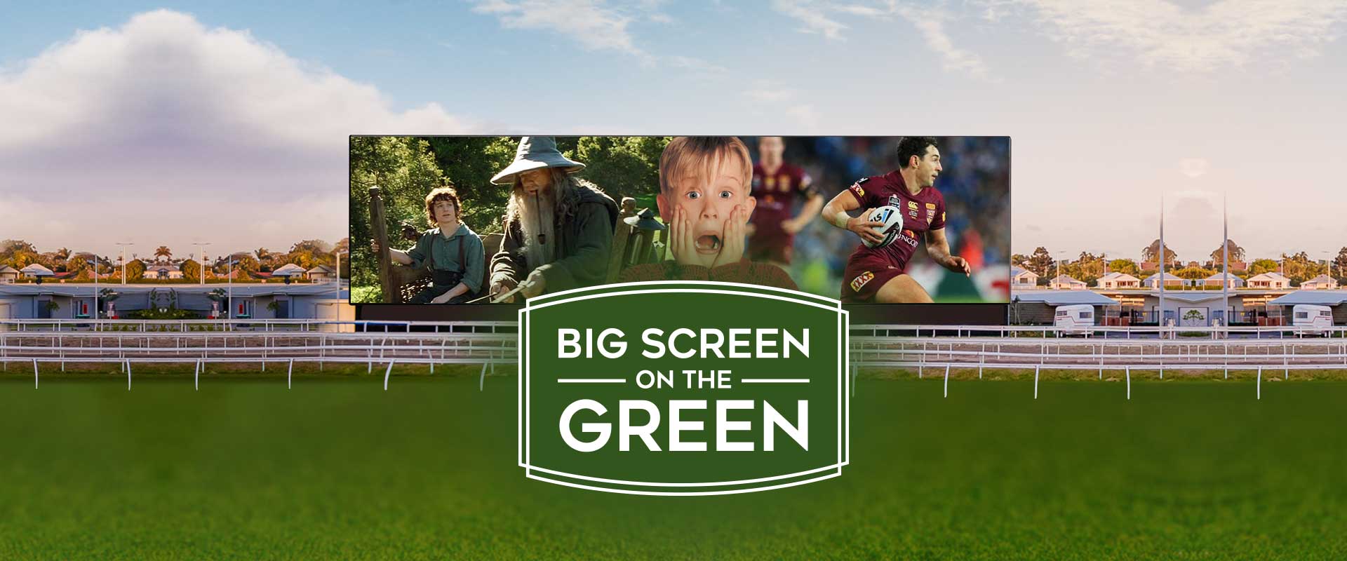 Big Screen On The Green Background_Page Banner
