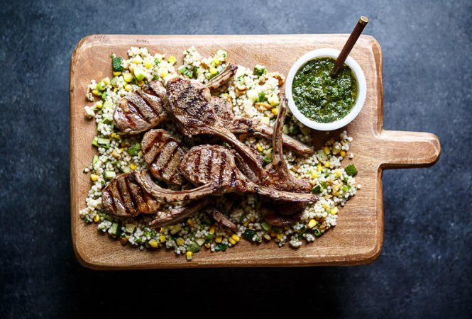 Lamb and Mint Chimichurri | Brisbane Racing Club