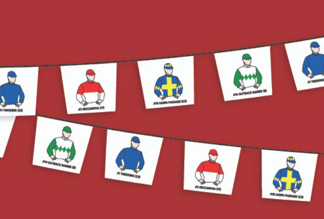 DIY Bunting | Brisbane Racing Club