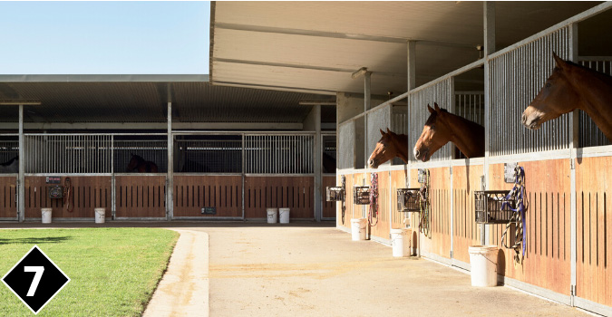 Eagle Farm Infield Stabling Complex | Brisbane Racing Club 