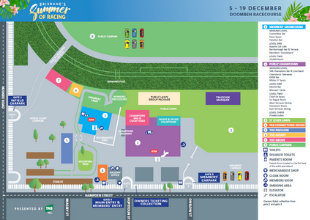 Summer Doomben Map | Brisbane Racing Club