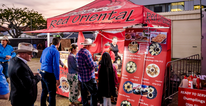 Red Oriental Foodtruck Thumbnail | Brisbane Racing Club