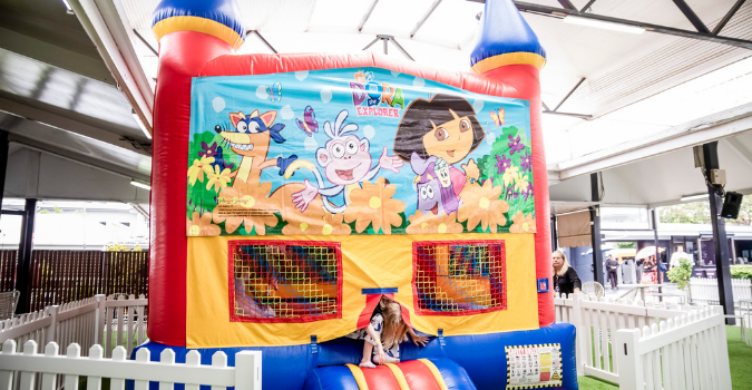 Dora The Explorer Jumping Castle | Brisbane Racing Club