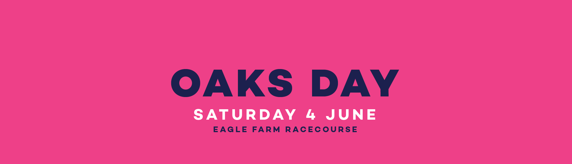 05_OaksDay_Web banner 1920x550 imageless 1 | Brisbane Racing Club