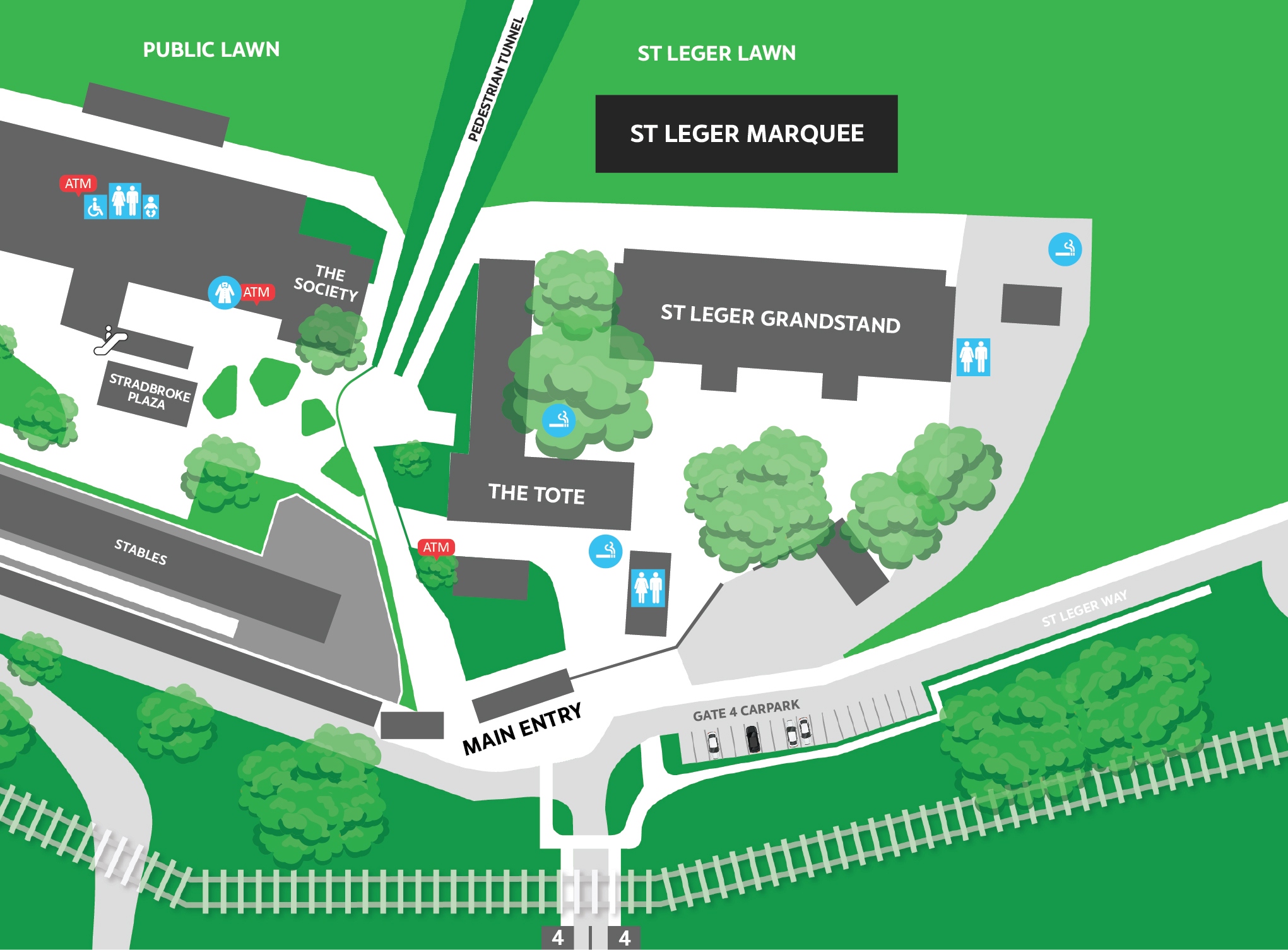 Stradbroke-Ball-Map | Brisbane Racing Club