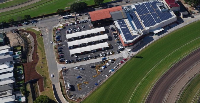 solar-panels-racecourse-village | Brisbane Racing Club