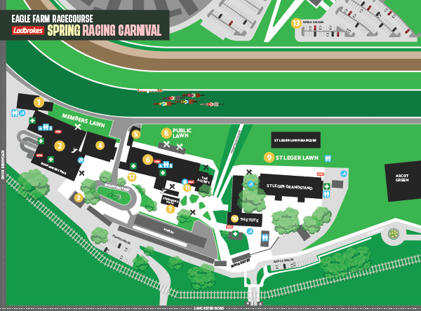 Spring Carnival Eagle Farm Map