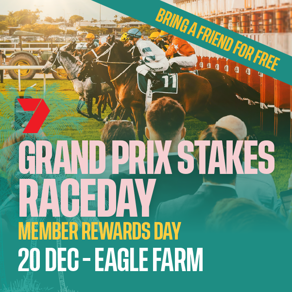 Grand Prix Stakes Raceday with BAFF banner