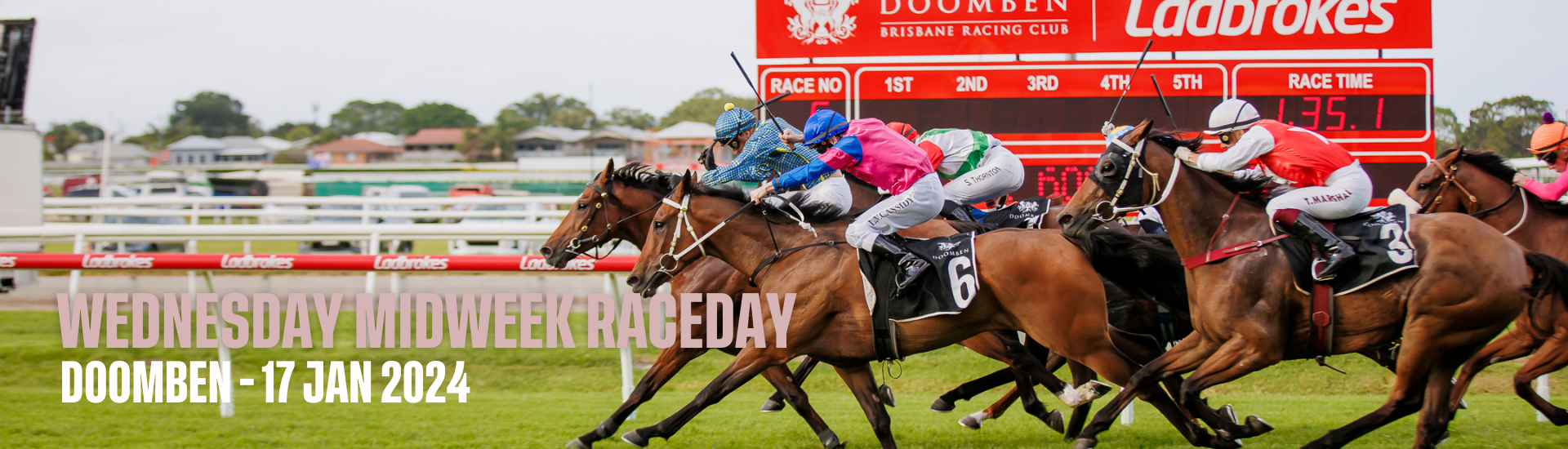 Wednesday Raceday at Eagle Farm | January 17TH 2024