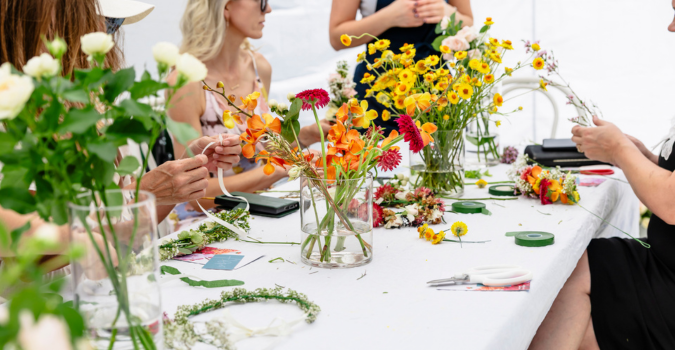 flower crown workshop