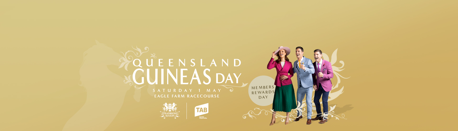 Guineas Day Banner - Members Rewards Day | Brisbane Racing Club