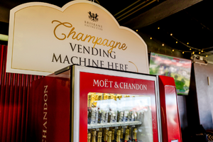 champagne vending machine