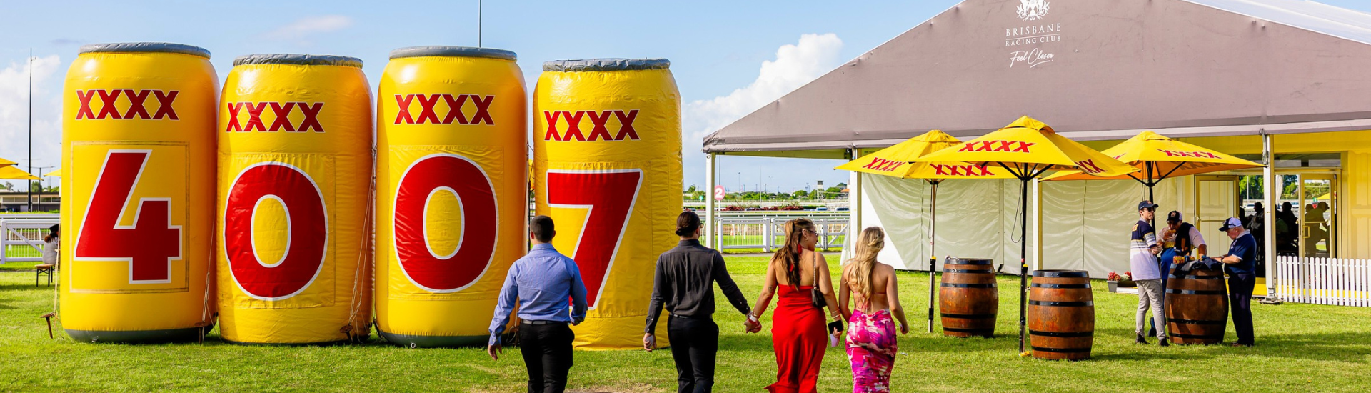 XXXX Sideline Beer Garden Web Banner