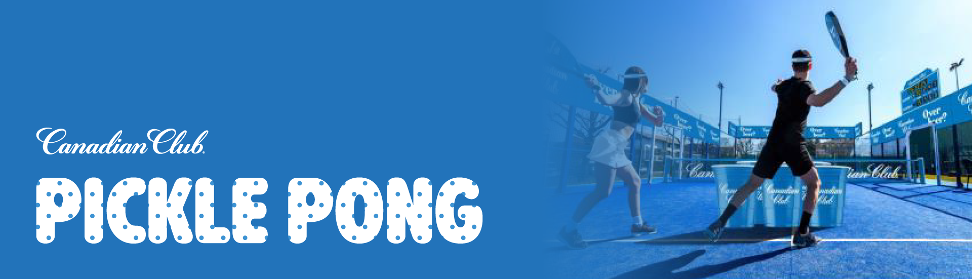 Canadian Club Pickle Ball Banner