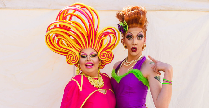 Drag Queens at Girls Day Out | Brisbane Racing Club