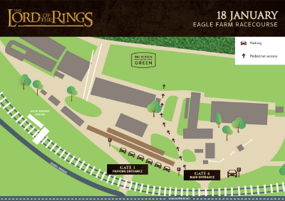 Lord Of The Rings - The Two Towers | Big Screen On The Green at Brisbane Racing Club