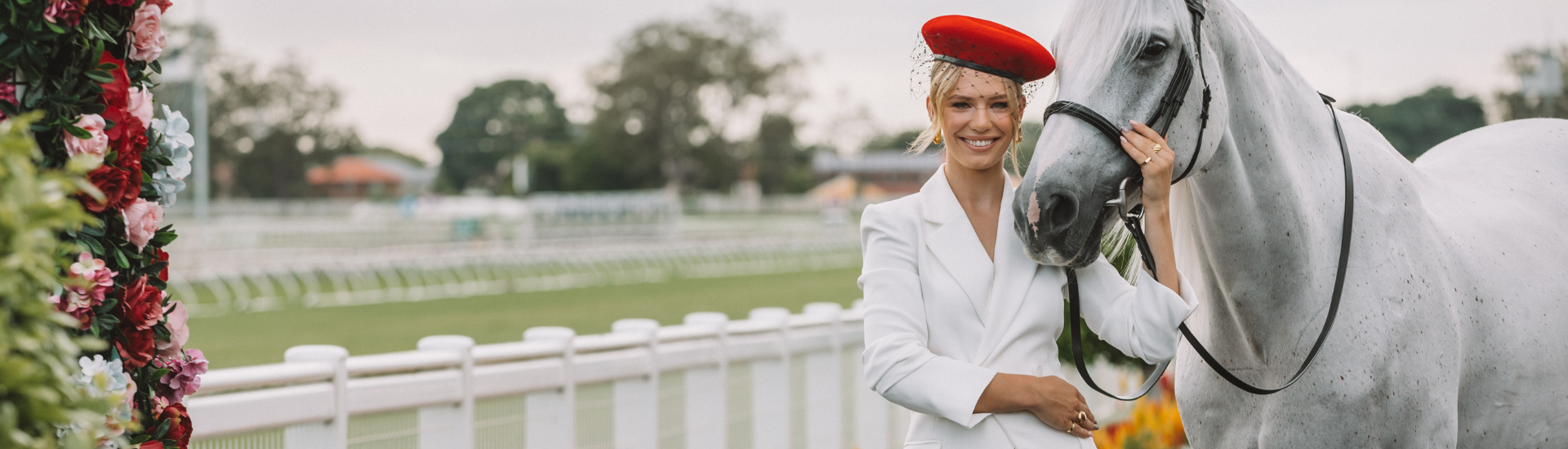 Steph Thornton March Cover Shoot Web Banner | Brisbane Racing Club