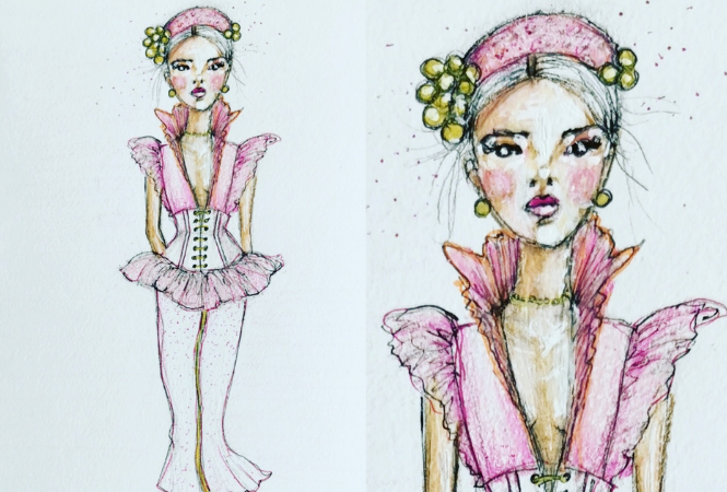 Fashion Illustrations | Brisbane Racing Club