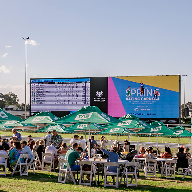 Big Screen On The Green | Brisbane Racing Club