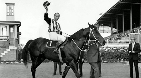 Eagle Farm Racecourse History - Tulloch winning horse